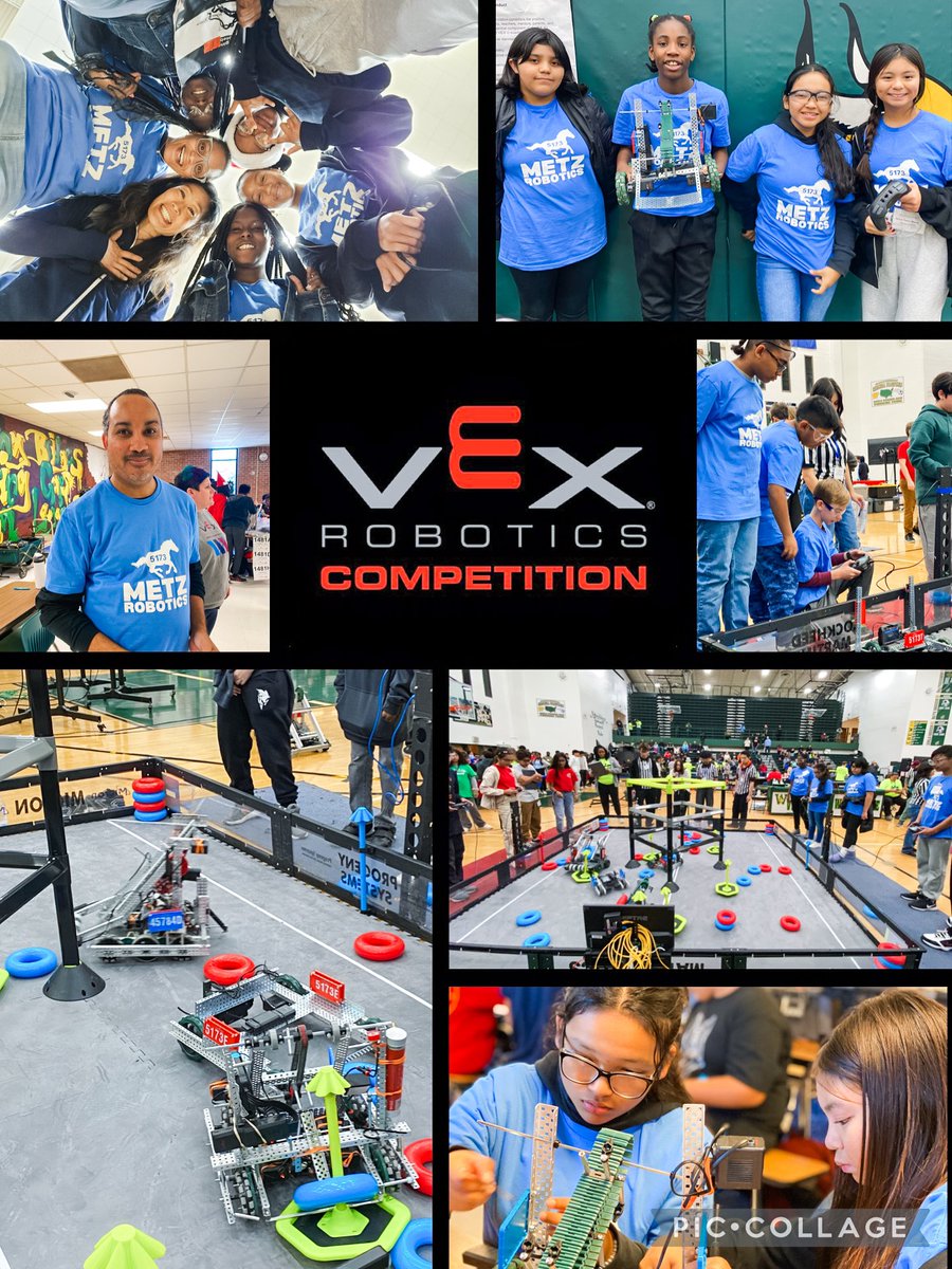 Juliet Finnegan (@finnegan54321) on Twitter photo Metz Mustangs showed up with focus and determination at the Battle of the Bridge VEX Robotics Competition! Our teams demonstrated problem-solving skills, teamwork, and resilience as they competed against some of the best in the region! Thank you, Mr. Newman! <a href="/MetzMiddle1/">Metz Middle School</a> Metz Mustangs showed up with focus and determination at the Battle of the Bridge VEX Robotics Competition! Our teams demonstrated problem-solving skills, teamwork, and resilience as they competed against some of the best in the region! Thank you, Mr. Newman! <a href="/MetzMiddle1/">Metz Middle School</a>