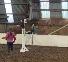 walsh1979's tweet photo. Dillion flying today on the @SychdynSchool bale of hay that was donated after the Christmas show . Seren was amazing whilst winning supreme champion at the heights of 1.05m . https://t.co/GxatvpXLpo