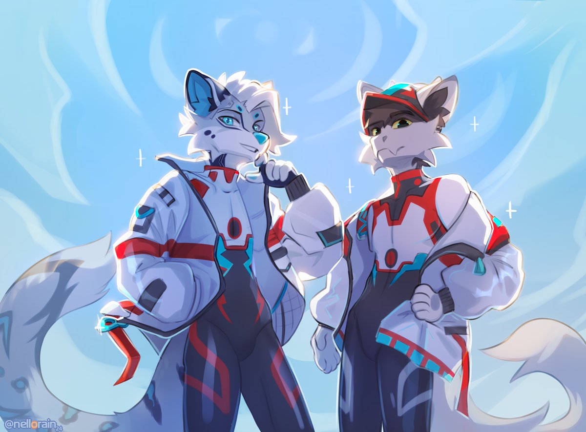 XenialHs's tweet photo. These guys will conquer the world @XenialHs , @dpakekollia. And also all family :3
Evangelion theme inspired. 
Artwork by @nellorain https://t.co/I58PBfD8ZC