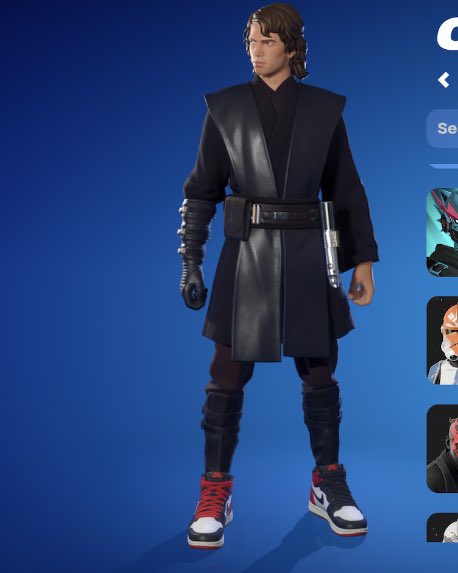 StarWarsBean's tweet image. This is actually how Anakin outfit was during Order 66