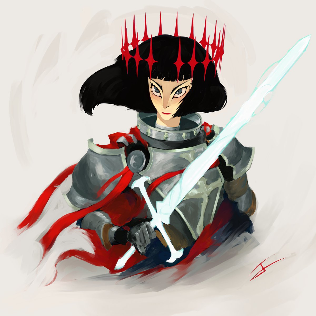 The_Falty's tweet photo. I painted this for the #DTIYS of @sahiim_ a few month ago and forgot to post It here ! https://t.co/vbIxMpThGb
