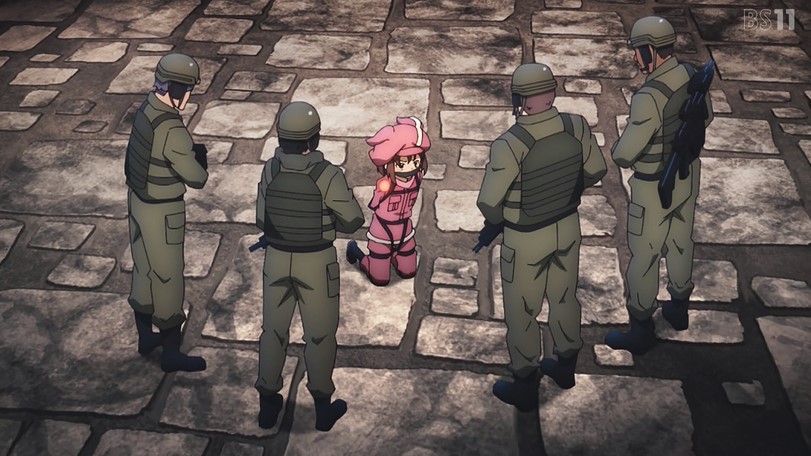 kazmi0514's tweet photo. おはようございます
#GGO2期 11話
ピトの提案通り、共闘作戦は正解だったかな
さすが足の速いレン、ひとり倒した
遠距離射撃ならフカの出番
まさか捕虜とはGGOで今までなかった
レン、このゲームの特性を生かして脱出を図ったが、壁に当たって自爆とは考えたな
#ggo_anime 
#アニメ好きと繋がりたい https://t.co/0NZ5rq9P9t
