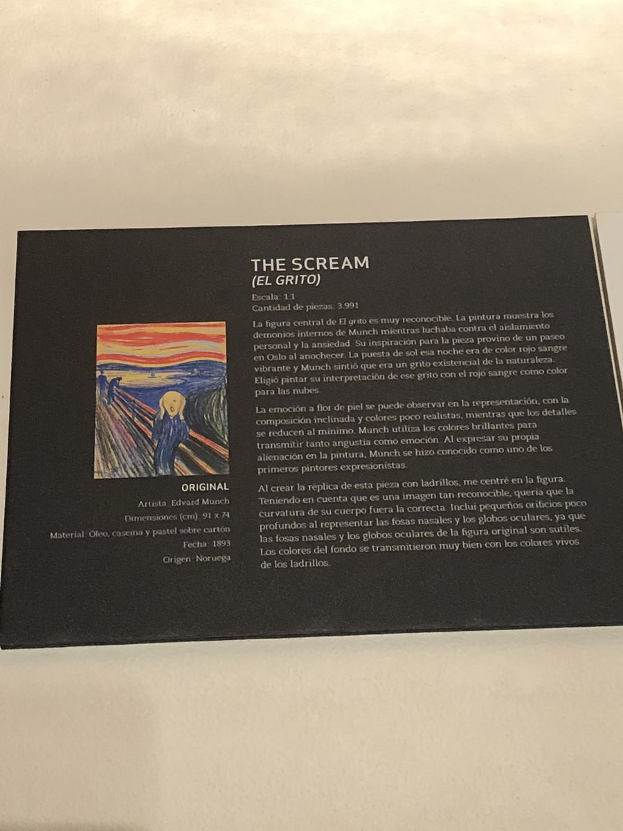 Sanro55's tweet photo. El grito - Eduard Munch.
🖼️
#Arte #Art #ArtWork #Paint #Pintura #Museo #Museum #Museando #CaliforniaScienceCenter #Exhibition #Exhibicion #Fotos #FotoDelDia #Fotografia #Fotografo #Pic #PicOfTheDay #Picture #PictureOfTheDay #Photo #PhotoOfTheWeek #PhotoOfTheDay #Photography https://t.co/bg9aRldFTm