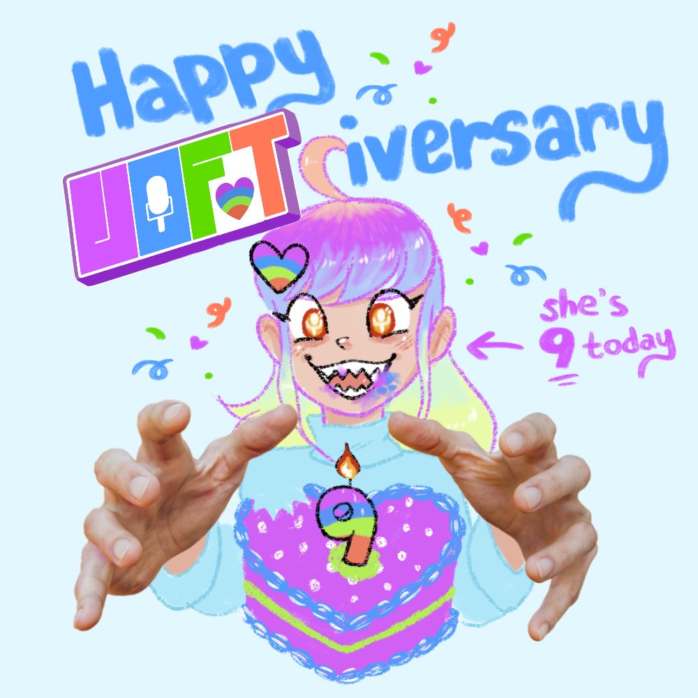 VoFTDubs's tweet photo. HAPPY 9 YEAR ANNIVERSARY TO VOFT!!! Thank you all so much for the years of support and love!!! We’ve come a long way since 2015 and can’t wait to continue providing you all with even more #Homestuck content!!! This next year is going to be a big one!!! So look out! https://t.co/M4WENdOth4