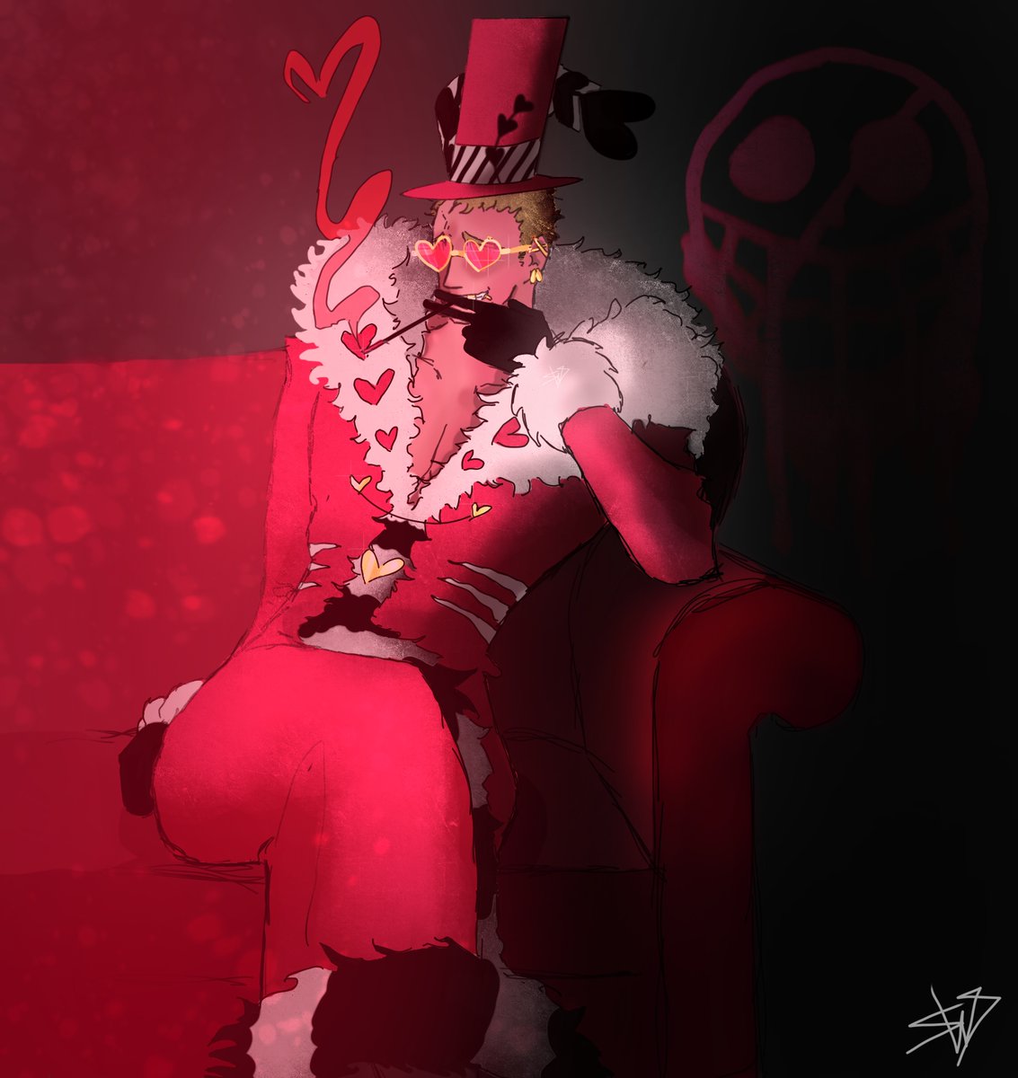 Burnt_jay555's tweet photo. Valentino Doflamingo
#ONEPIECE #ワンピース #HazbinHotel
#doflamingo #ドフラミンゴ https://t.co/izdtnKYK5c