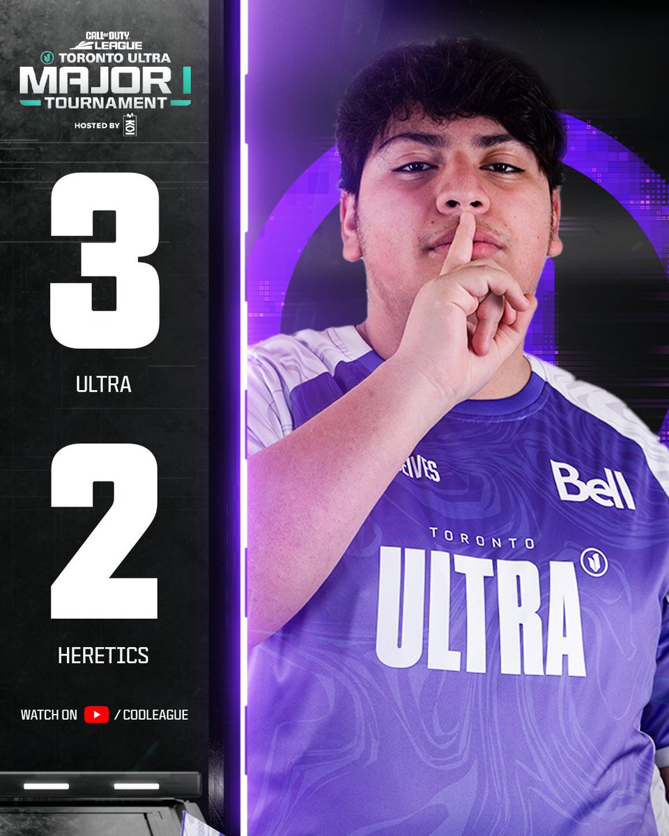 CODLeague's tweet photo. 🇨🇦 @TorontoUltra end the year UNDEFEATED. 📈

#CDL2025 | #StrengthInTheNorth https://t.co/GaOs4xv4NM