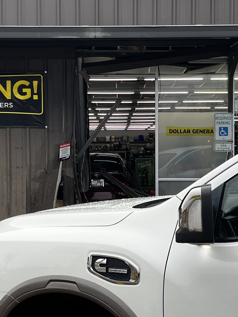 Just an Altima doing some Christmas shopping at the Dickerson Dollar General