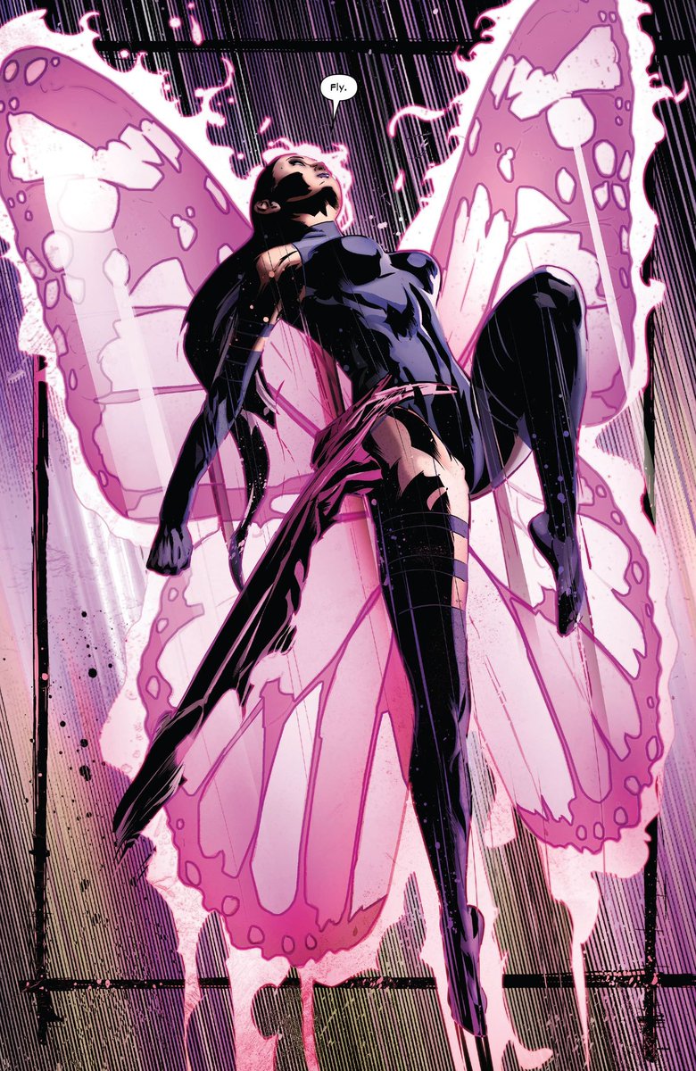 ProgressWestAZ's tweet photo. Psylocke: In Japanese lore, the butterfly is the messenger of souls.

#MarvelRivals https://t.co/HxcpzgCCO0