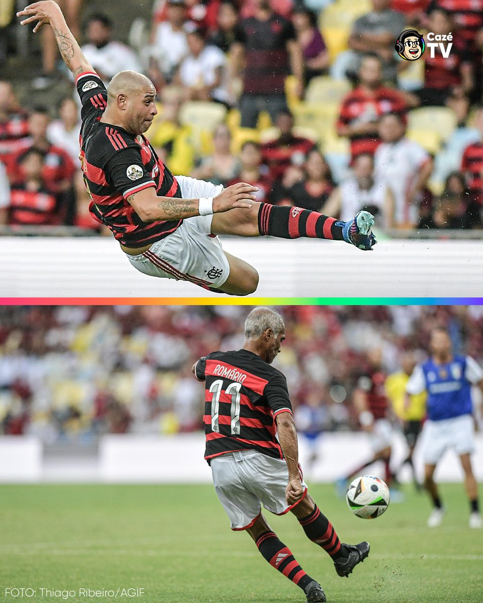 CazeTVOficial's tweet photo. IMAGENS FORTÍSSIMAS DE NOSTALGIA... PQP! 😮💨🥵🤌😍
#AdrianoImperadr #Didico #Romário https://t.co/T0mOnnKlDo