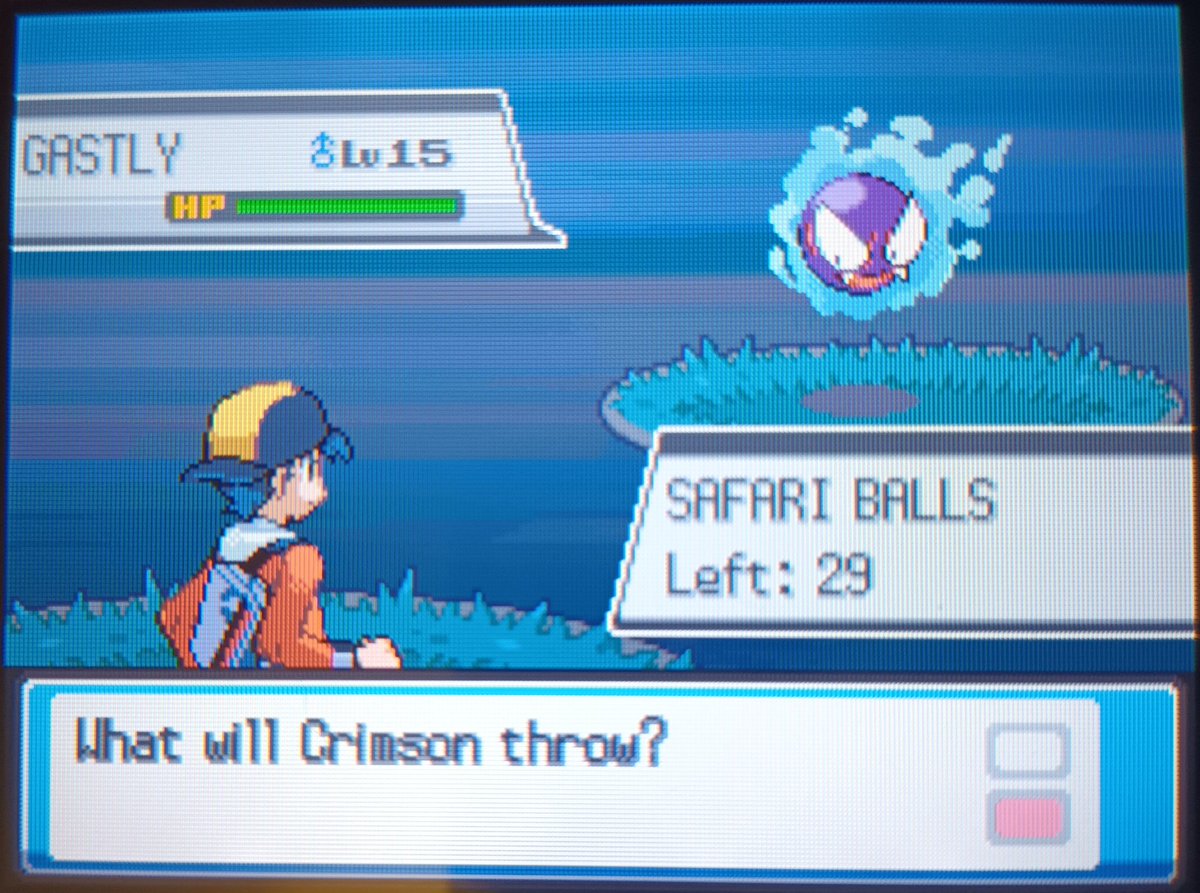 CrimznSH's tweet image. ✨️ Shiny Gastly in Pokemon SoulSilver ✨️ 

Member 7 for my SoulSilver SBQ DTQ. 

Stayed in the 2nd ball for my first HGSS Safari Zone shiny! 

#Pokemon #ShinyPokemon #SingleSystem #SBQ #DTQ