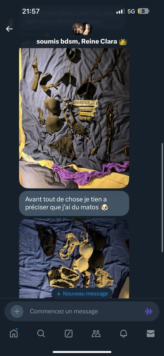 Reine Julia👑 (@juliamrl7) on Twitter photo Vous aimez trop notre groupe soumission avec <a href="/Claradominoa/">Reine Clara 👑</a> , qui pour se joindre à cette petite merde et vous faire regretter et vous humilier bande de clebards🐶💶💶 Vous aimez trop notre groupe soumission avec <a href="/Claradominoa/">Reine Clara 👑</a> , qui pour se joindre à cette petite merde et vous faire regretter et vous humilier bande de clebards🐶💶💶