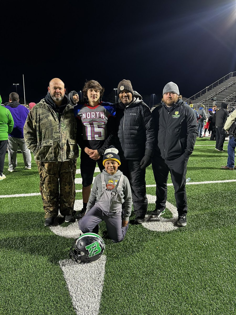 coach_scout's tweet photo. And with the @WT_TN_ALL_STAR game @noah_clayton_15 has finished his high school football career. His team lost but at least he scored in his final game. https://t.co/OmXG0U7RUu