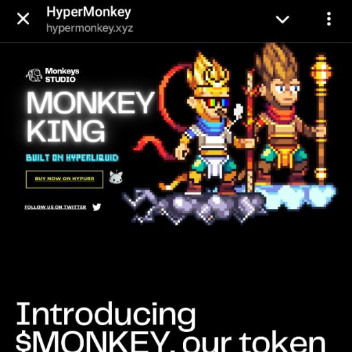 HyperMonkeyKing's tweet photo. 🐾 Hey, did you notice the little surprise on our website? 🐱✨

There’s a cute kitten waiting for you—try clicking on it! 😏

Check it out now: https://t.co/EtZLHX9jVB

#HyperMonkey #WebsiteFun #Crypto #NFT https://t.co/62O8mnytOp