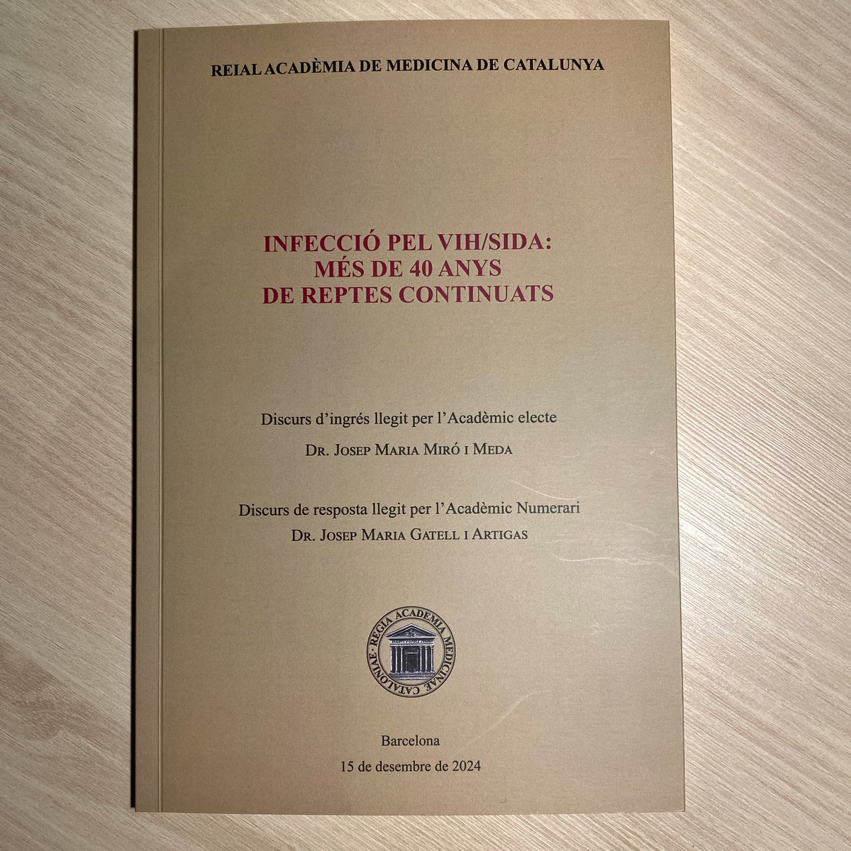 Endocarditis-Team Clínic Barcelona (@ieteamclinicbcn) on Twitter photo <a href="/hospitalclinic/">Hospital Clínic</a> <a href="/AsunMoreno3/">Asun Moreno</a> <a href="/GeSIDA_SEIMC/">GeSIDA-SEIMC</a> <a href="/SociedadSEICAV/">SEICAV</a> <a href="/MariaMiroM/">Maria Miró</a> El Dr. José María Miró ha ingresado hoy como Académico numerario en la Real Academia de Medicina de Catalunya. Un orgullo para todos los miembros del <a href="/IETeamClinicBCN/">Endocarditis-Team Clínic Barcelona</a> Muchas felicidades!!!👏👏👏❤️❤️❤️ <a href="/AsunMoreno3/">Asun Moreno</a> <a href="/MariaMiroM/">Maria Miró</a> <a href="/hospitalclinic/">Hospital Clínic</a> <a href="/idibaps/">IDIBAPS</a> #EndocarditisTeam <a href="/hospitalclinic/">Hospital Clínic</a> <a href="/AsunMoreno3/">Asun Moreno</a> <a href="/GeSIDA_SEIMC/">GeSIDA-SEIMC</a> <a href="/SociedadSEICAV/">SEICAV</a> <a href="/MariaMiroM/">Maria Miró</a> El Dr. José María Miró ha ingresado hoy como Académico numerario en la Real Academia de Medicina de Catalunya. Un orgullo para todos los miembros del <a href="/IETeamClinicBCN/">Endocarditis-Team Clínic Barcelona</a> Muchas felicidades!!!👏👏👏❤️❤️❤️ <a href="/AsunMoreno3/">Asun Moreno</a> <a href="/MariaMiroM/">Maria Miró</a> <a href="/hospitalclinic/">Hospital Clínic</a> <a href="/idibaps/">IDIBAPS</a> #EndocarditisTeam