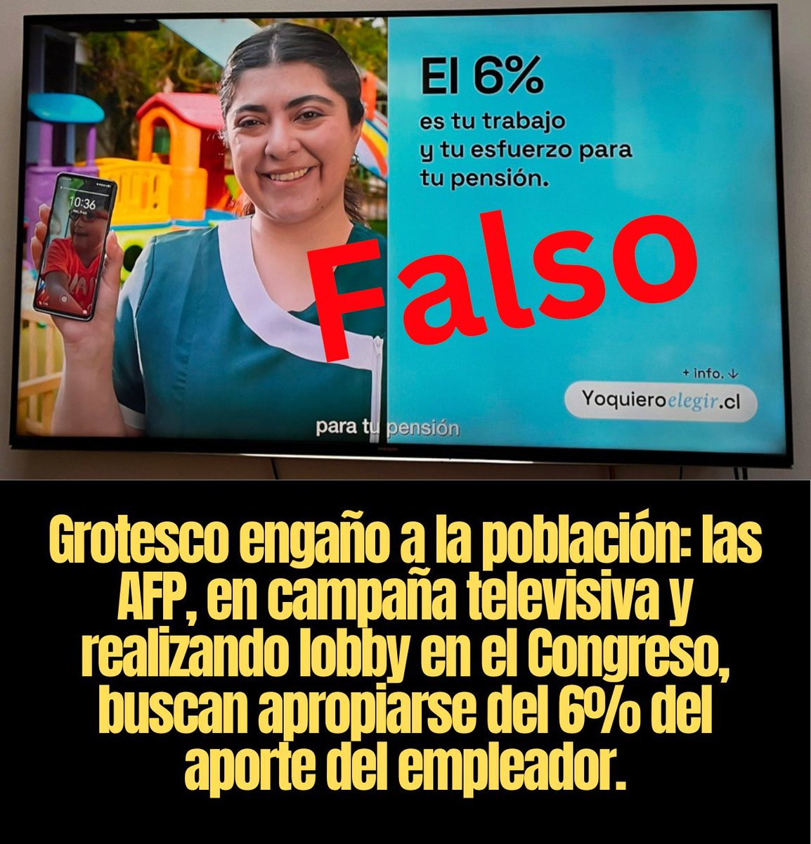 ¿Por qué las AFP no transparentan cuánto han gastado en su campaña contra la reforma de pensiones? #reformadepensiones <a href="/jeannette_jara/">Jeannette Jara Román</a>