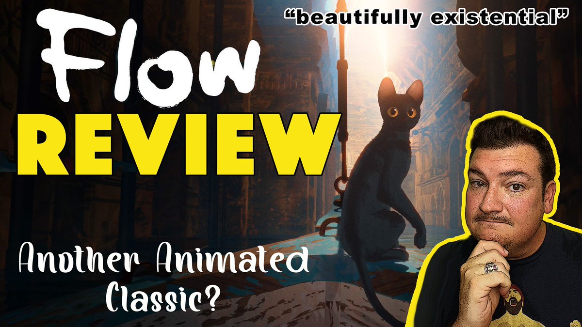 maallen11's tweet photo. Latvian Animated Film Flow is in theaters and it’s quite the surprise. Check out my non spoiler review at the link below. #flowmovie #movies #MovieReview #filmreview 

https://t.co/amkeE4lKt8 https://t.co/b6jD3jESC1