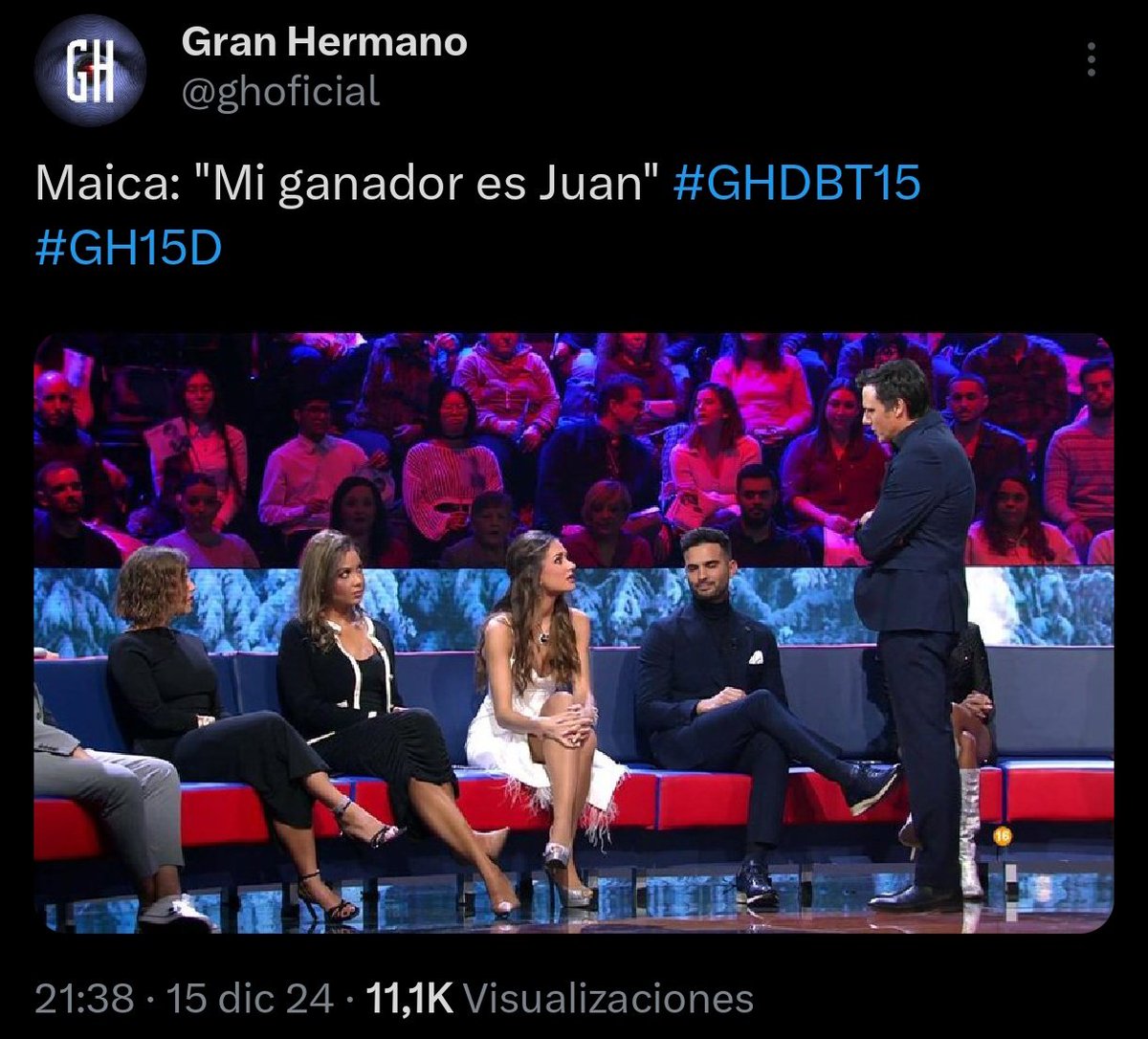 Angeelaa7's tweet photo. Define ridículo #GHDBT15 #GH15D https://t.co/LRaeedhF8Q