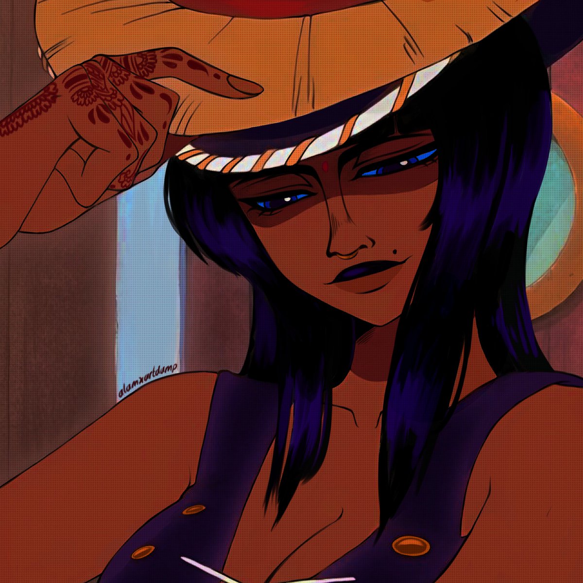 _alamxartdump_'s tweet photo. Introducing Miss All Sunday #nicorobin #ONEPIECE #desiedit https://t.co/gixQKY0x2Q
