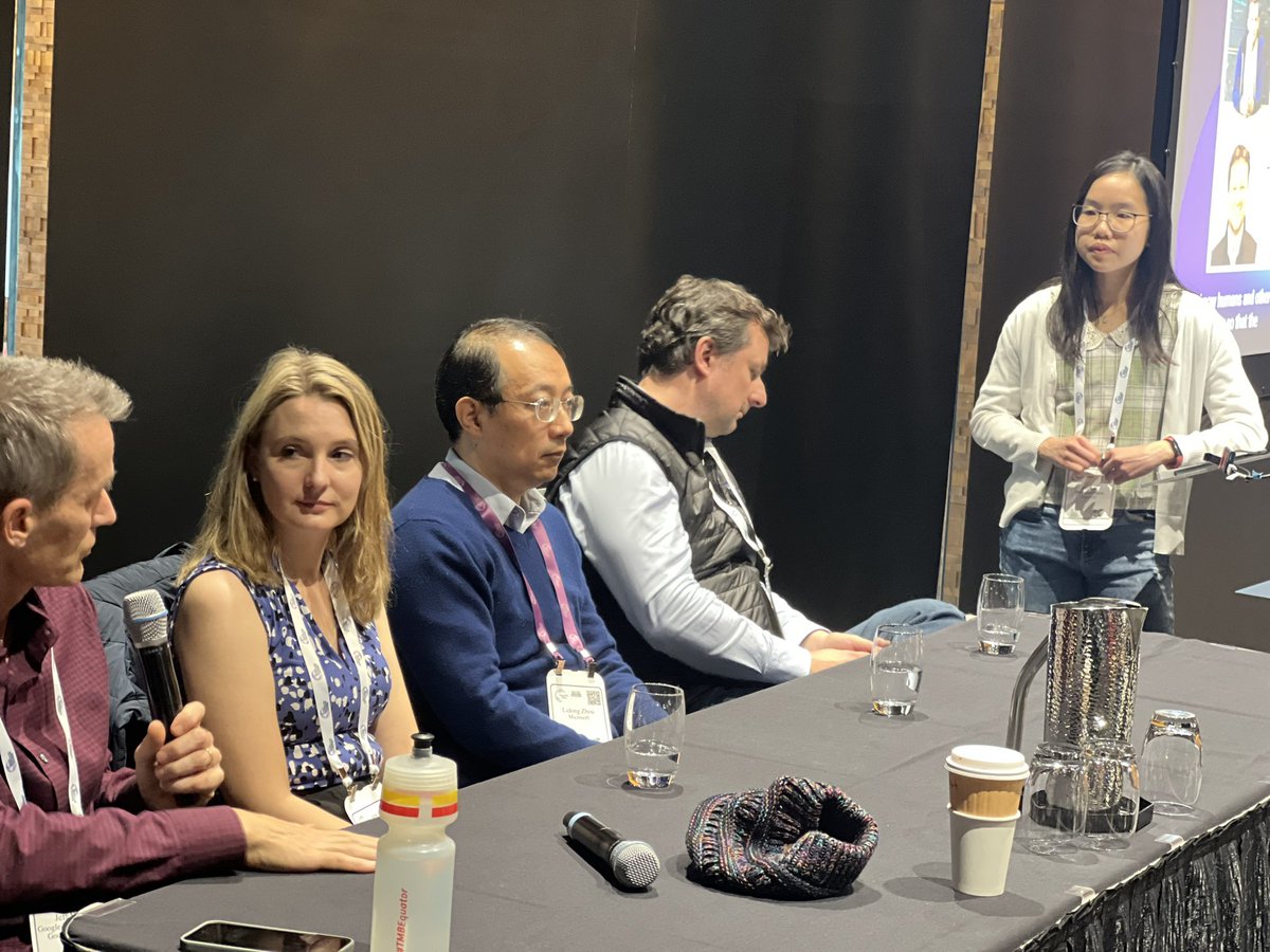 MimeeXu's tweet image. We are paneling! Our own Mangpo is moderating.

Submit your questions. #MLforSystems

@natashajaques @JeffDean Lidong Zhou and @tim_kraska