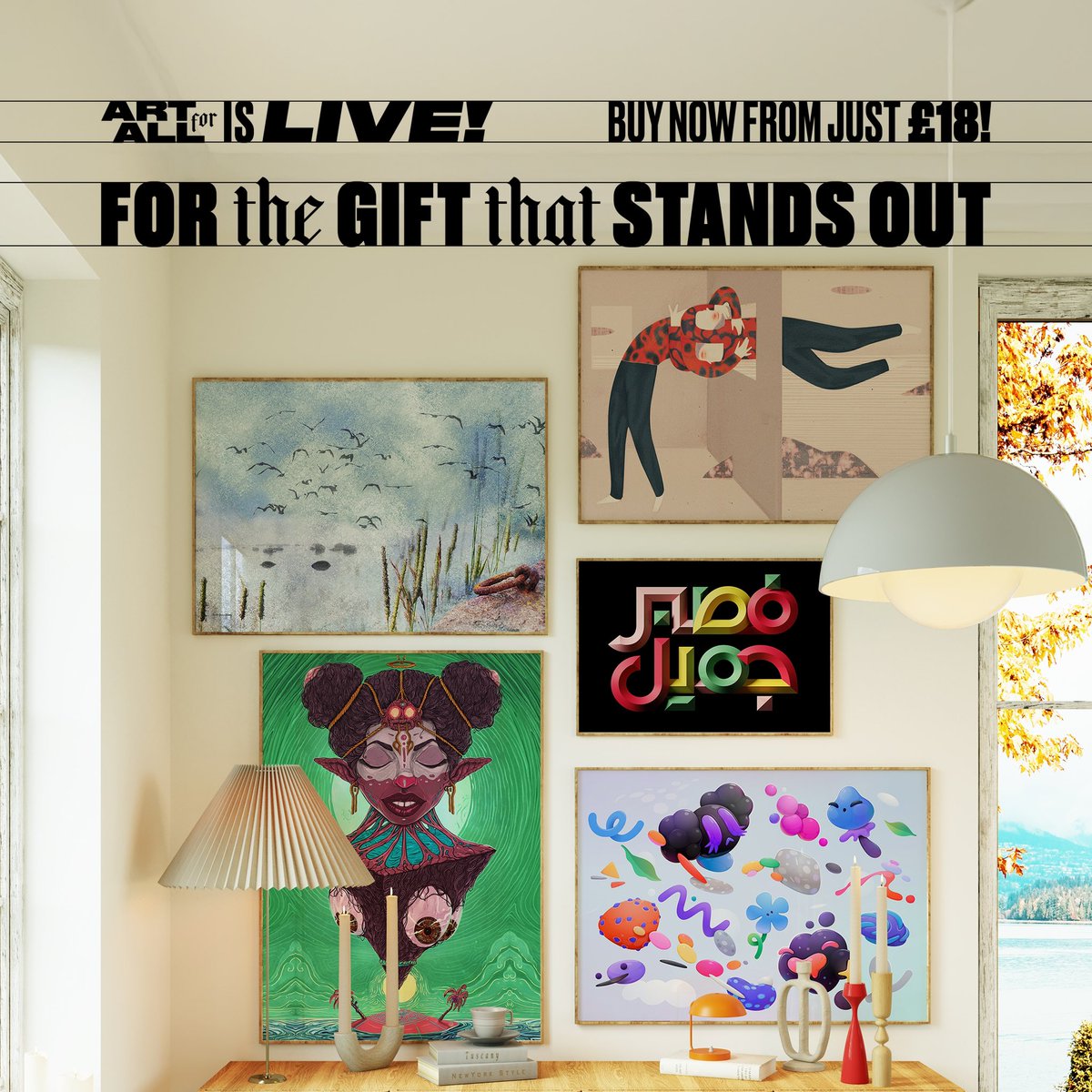 💝 For the Unique Gift 

This Christmas, give a gift that’s truly one of a kind. Discover stunning artwork created by talented artists from across the globe, each piece as unique and meaningful as the person you’re gifting it to.

❤️ Prices starting from just £18!
✨ Over 500