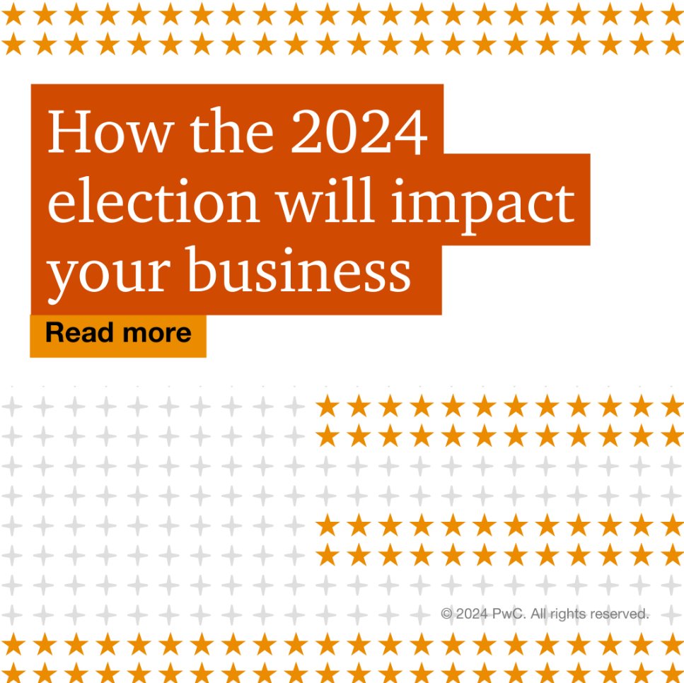 sashaaklein's tweet photo. With the 2024 US election on the horizon, businesses are facing uncertainty in areas like policy and regulations. Stay updated on potential changes and how executives can prepare: https://t.co/8SW2ef17Ht​

#Election2024 https://t.co/WARrWYnRSV