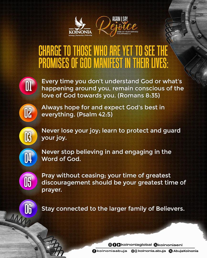 koinoniaeni's tweet photo. #ApostleJoshuaSelman
#AgainISayRejoice
#Koinonia2024EndOfYearService
#KoinoniaAbuja
#KoinoniaGlobal https://t.co/LSktEFSTzQ