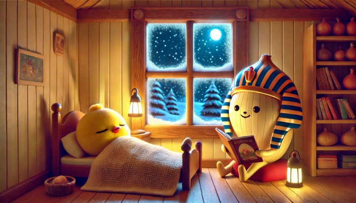 There was a cute little chick. He was lonely, he had no one. Onion showed compassion to the chick. Onion took the chick to his house, fed him, told him stories. The cute chick was no longer lonely, he was warming hearts with his warm and cute smile.

Good night 🥰🐣🌜😴

$alph