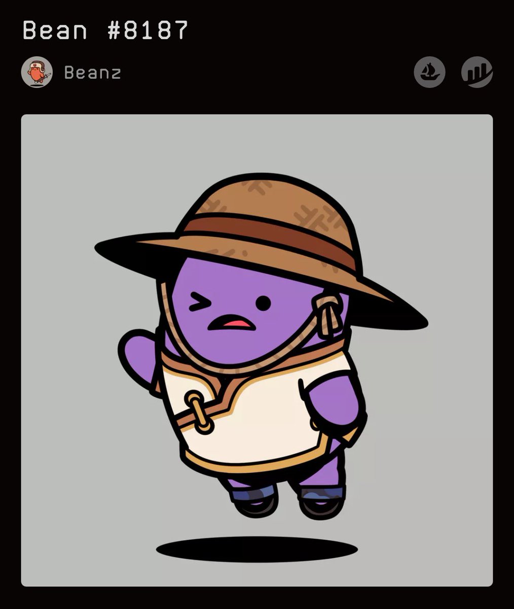 I have officially joined the <a href="/Azuki/">Azuki</a> BEANZ gang!

Very happy with this lil cutie 😉🙂