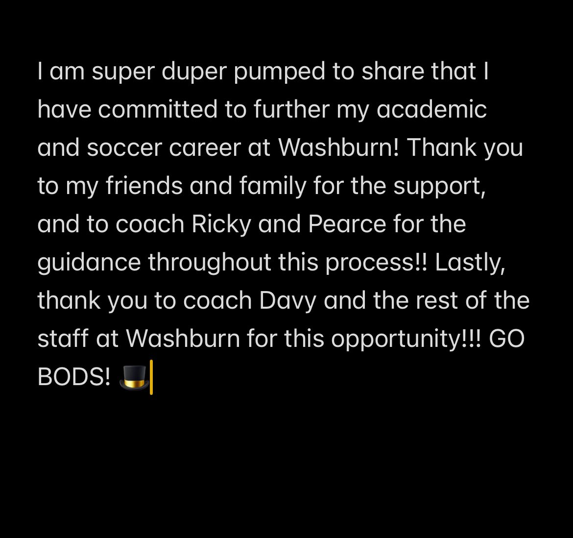 Lili Everley (@lili_everley) on Twitter photo Committed!!! I have too much to say, so have a look at the note!
<a href="/Northmen_Soccer/">Oak Park Soccer</a> <a href="/HSSoccerKC/">SoccerKC</a> <a href="/IchabodWSOC/">Washburn Soccer</a> <a href="/Northmen_Cval/">Chad M Valadez</a> <a href="/ImYouthSoccer/">ECNL/GA/Recruiting/College Soccer</a> Committed!!! I have too much to say, so have a look at the note!
<a href="/Northmen_Soccer/">Oak Park Soccer</a> <a href="/HSSoccerKC/">SoccerKC</a> <a href="/IchabodWSOC/">Washburn Soccer</a> <a href="/Northmen_Cval/">Chad M Valadez</a> <a href="/ImYouthSoccer/">ECNL/GA/Recruiting/College Soccer</a>