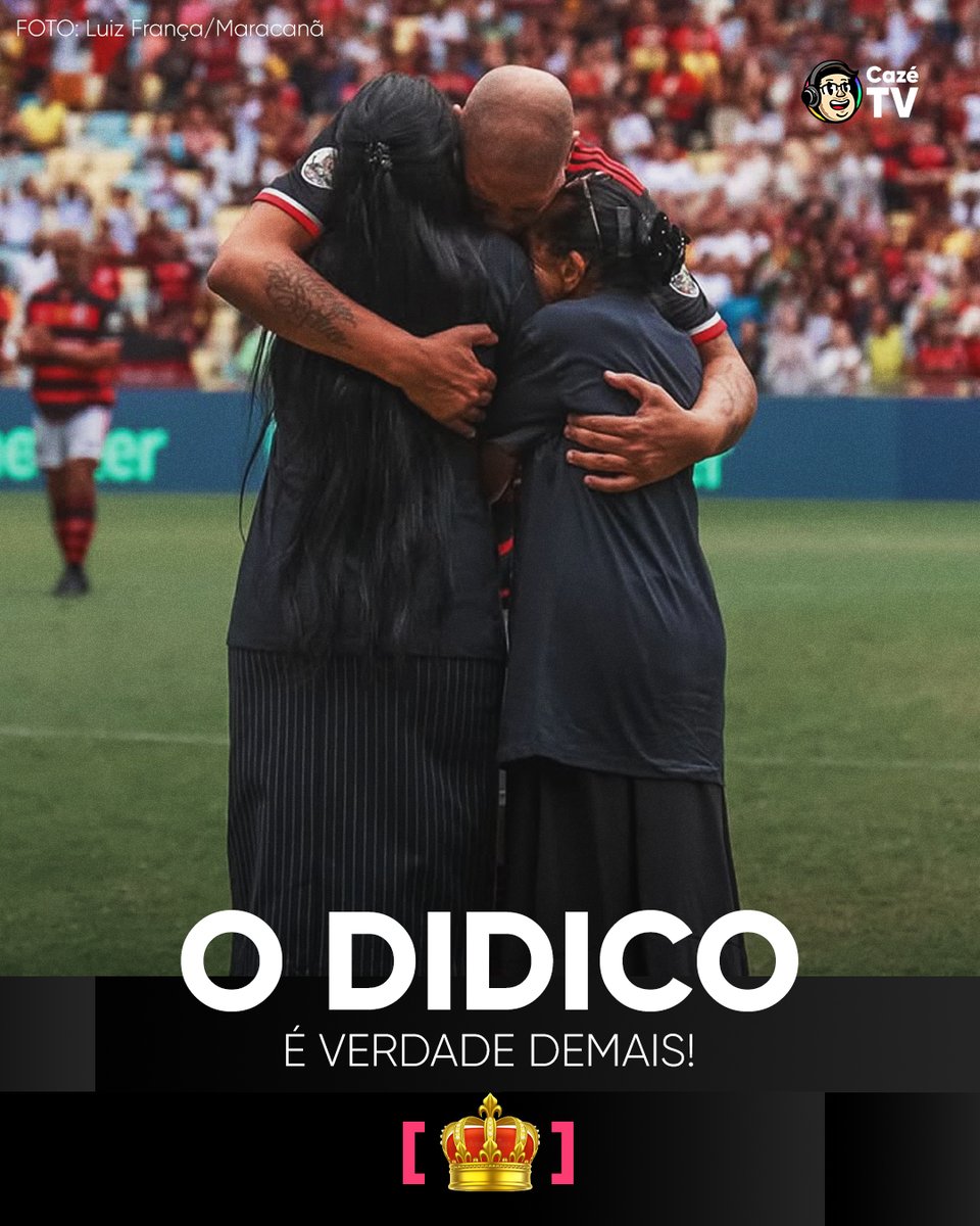 CazeTVOficial's tweet photo. IMPERADOR DO POVO! 👑🥹
#AdrianoImperador #Didico #Flamengo https://t.co/rncaSj7Aq6