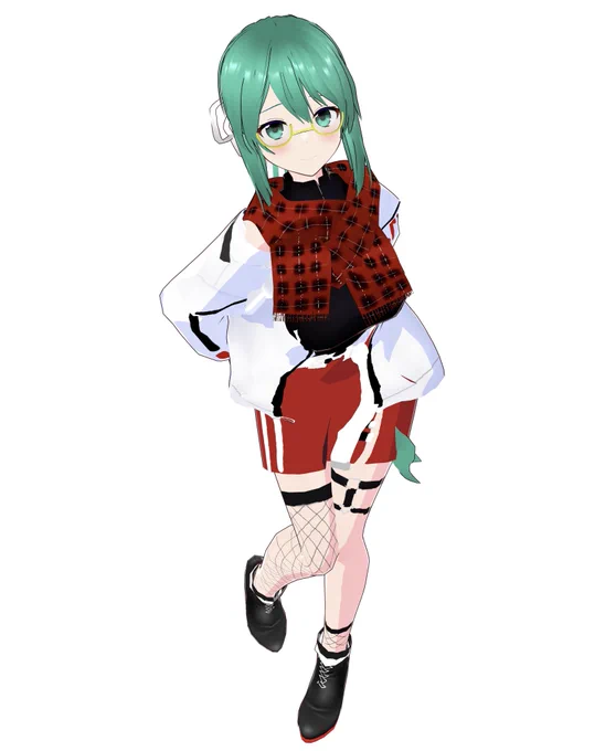 今きたとこだよ #VRoid 