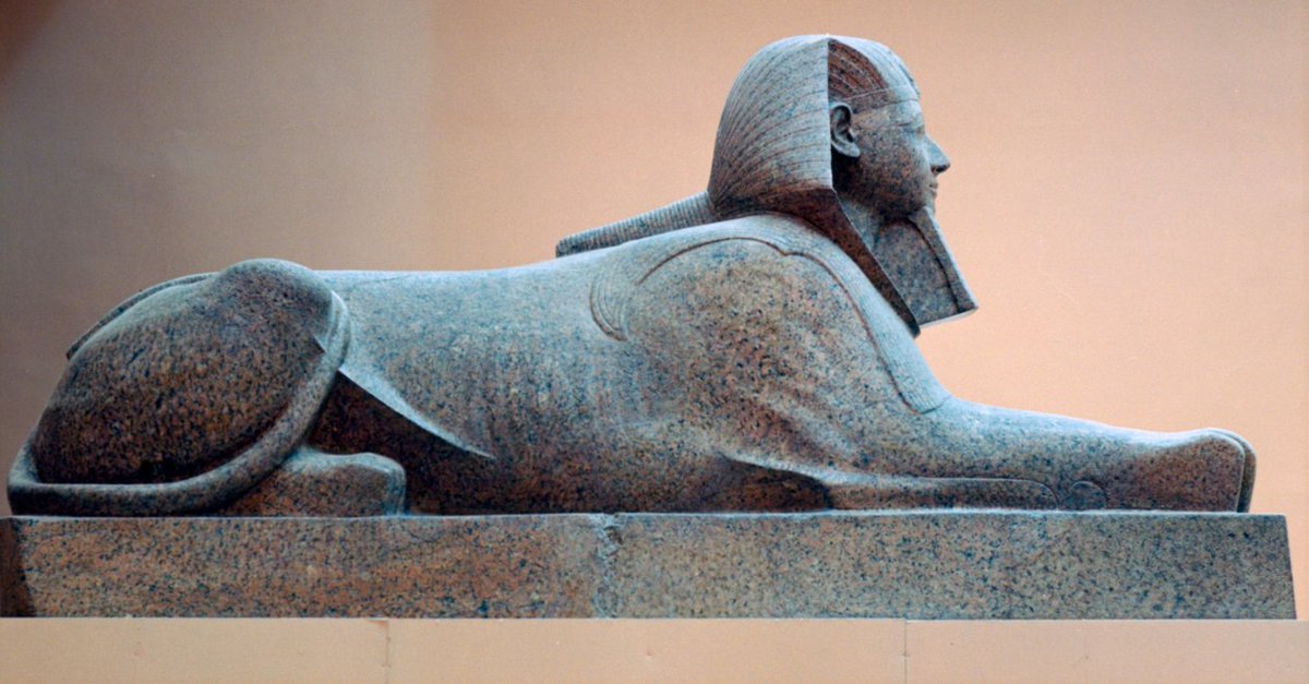 Egypt Museum (@egyptomuseum) on Twitter photo Granite sphinx of the female pharaoh Hatshepsut
New Kingdom, 18th Dynasty, c. 1479β1458 B.C.
From  Deir el-Bahri, Senenmut Quarry, MMA excavations, 1926β28.
Dimensions: H: 164 cm (64 9/16 in.); L: 343 cm (135 1/16 in.); Wt: 6758.6 kg (14900 lb.)
egypt-museum.com/sphinx-of-hats⦠Granite sphinx of the female pharaoh Hatshepsut
New Kingdom, 18th Dynasty, c. 1479β1458 B.C.
From  Deir el-Bahri, Senenmut Quarry, MMA excavations, 1926β28.
Dimensions: H: 164 cm (64 9/16 in.); L: 343 cm (135 1/16 in.); Wt: 6758.6 kg (14900 lb.)
egypt-museum.com/sphinx-of-hatsβ¦