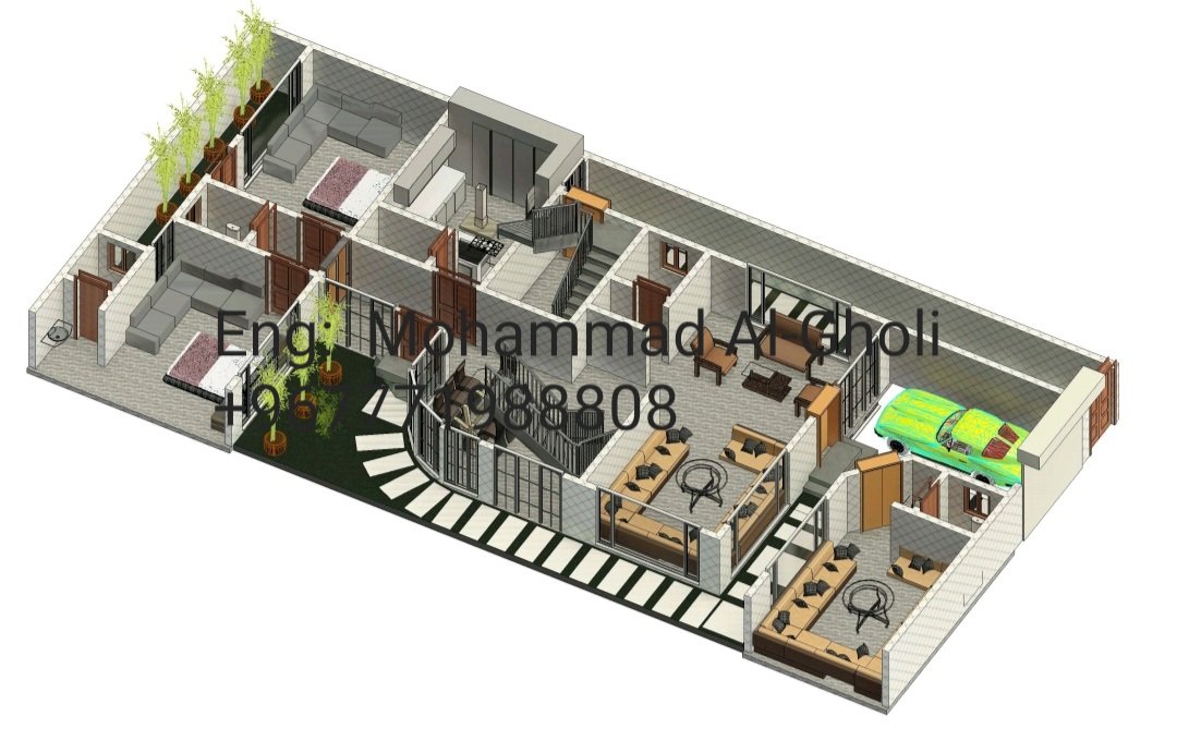 مخطط دور ارضي 
مساحة الارض 300م2
بمنطقة عسير