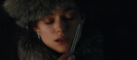 keira knightley in Anna Karenina.