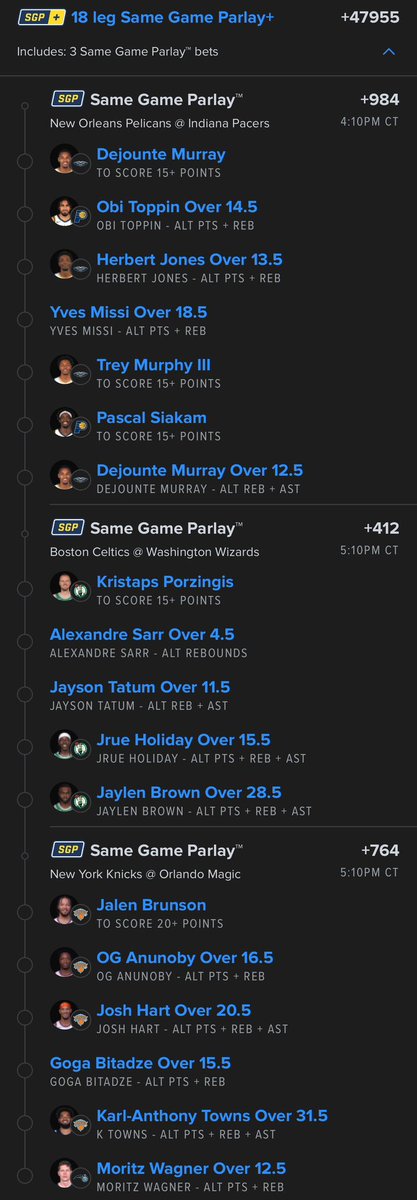 NBA EARLY EVENING MEGA