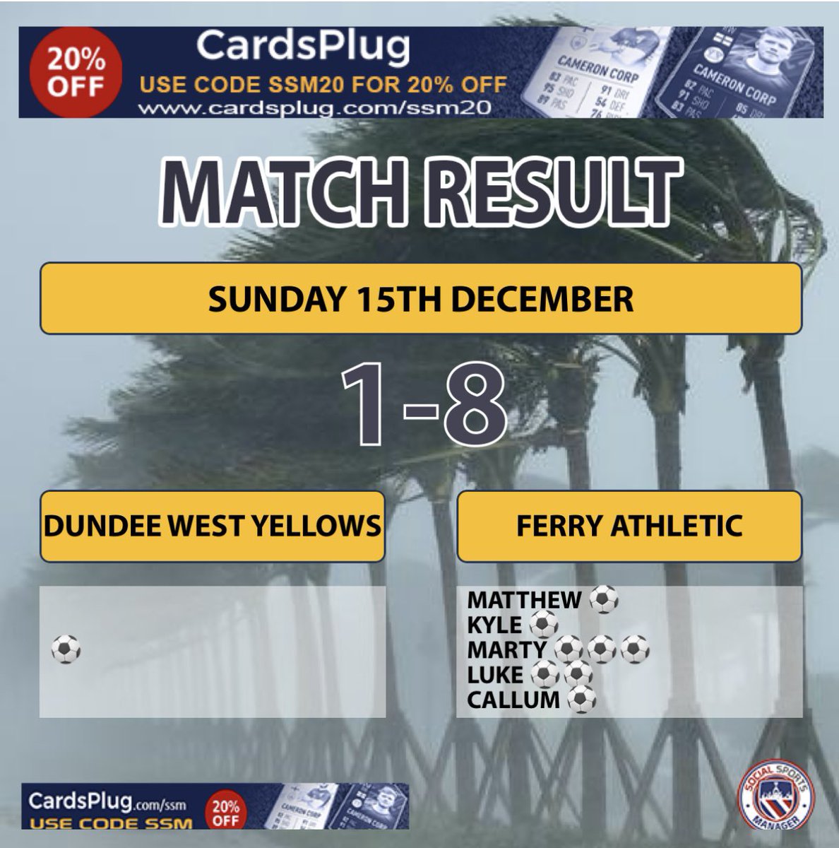 The lads secured the 3pts in their final match of 2024. DW raced into an early lead and were making life hard for us, before Matthew finished well to get us back level. With the wind at our backs, we took control of the game, moved the ball better scoring some good goals 🟡🔵