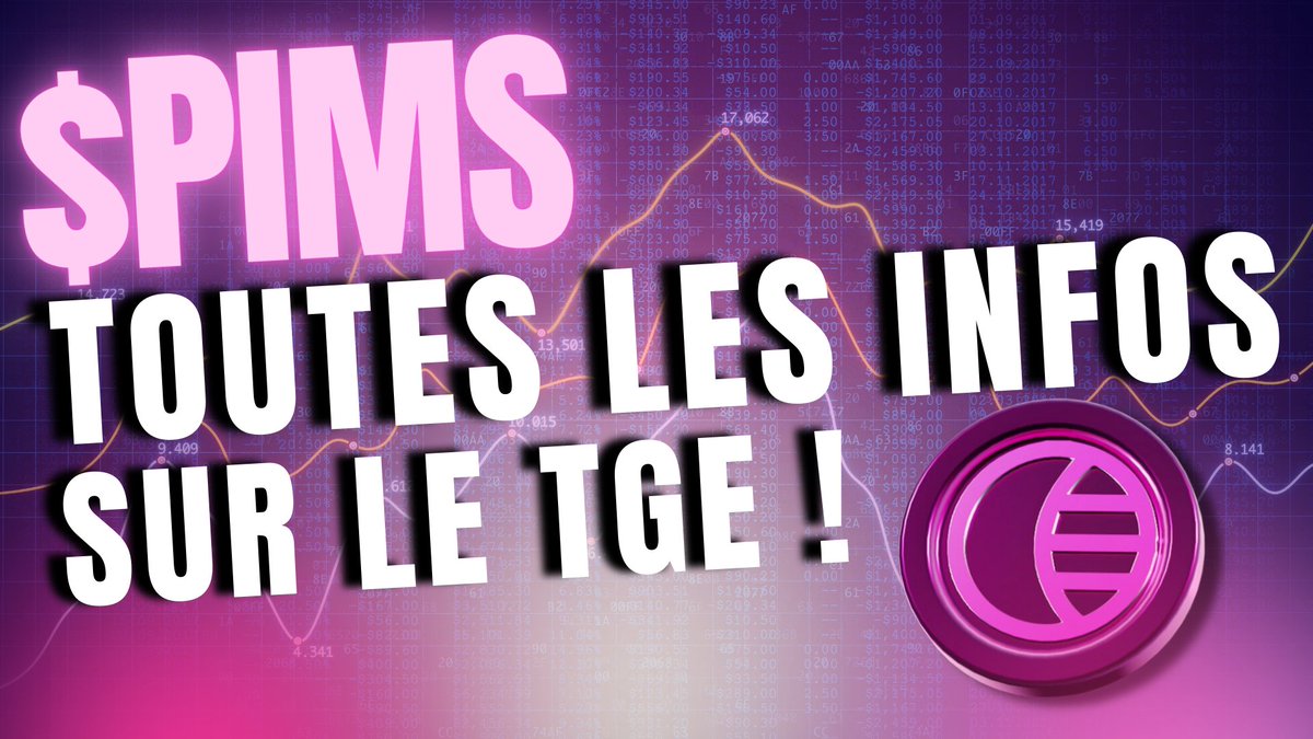 GameOfCoinsOFF's tweet photo. On est de retour les gars, et aujourd'hui .@KaneLeVrai vous dit tout sur le TGE de $PIMS prévu demain ! 👀
https://t.co/Kh27gLWCpc
.@pinkmoon_studio .@KryptomonTeam https://t.co/wnPqg96YZ8