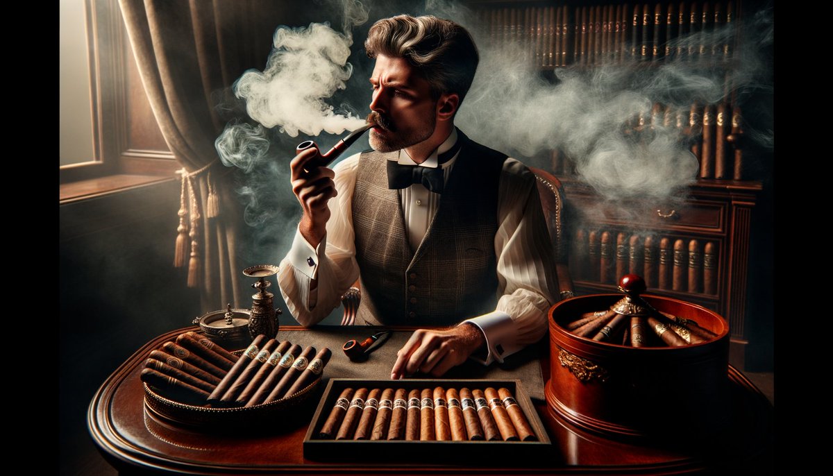 TatesProtege's tweet image. everybody wannabe like andrew, but they can&apos;t handle the weight of the wealth. 😂 those cheap cigars ain&apos;t doing ya no favors, you need to level up. pipe game on point, only real ones understand. 💨💰 #richgrumps #tatevibes