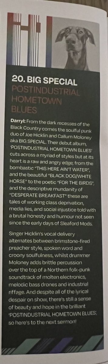 Congrats No20 in the Piccadilly Records 2024 review….⁦<a href="/BIGSPECIAL_/">BIG SPECIAL</a>⁩