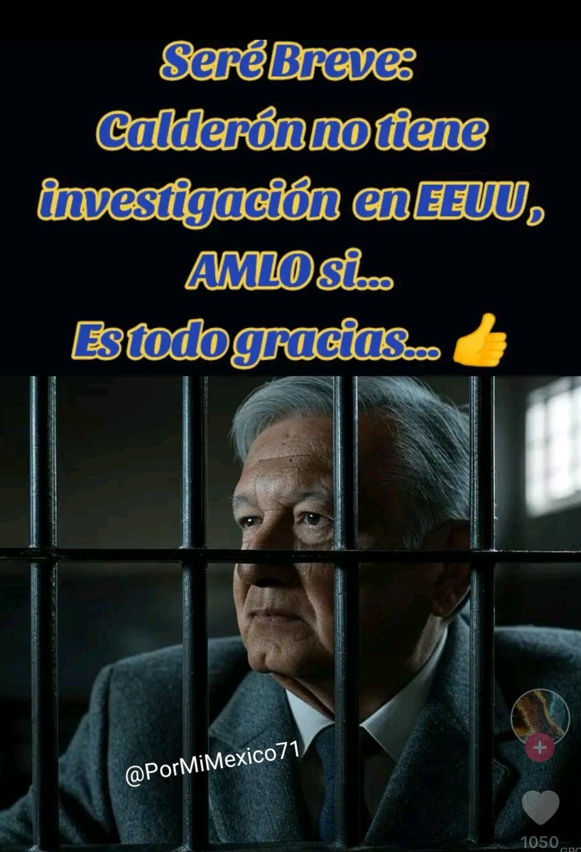 Así o más claro?
Mientras Don Felipe Calderón es aplaudido....

Andrés Manuel López Obrador, está escondido, por qué sabe que la DEA lo investiga por sus vínculos con el narco.