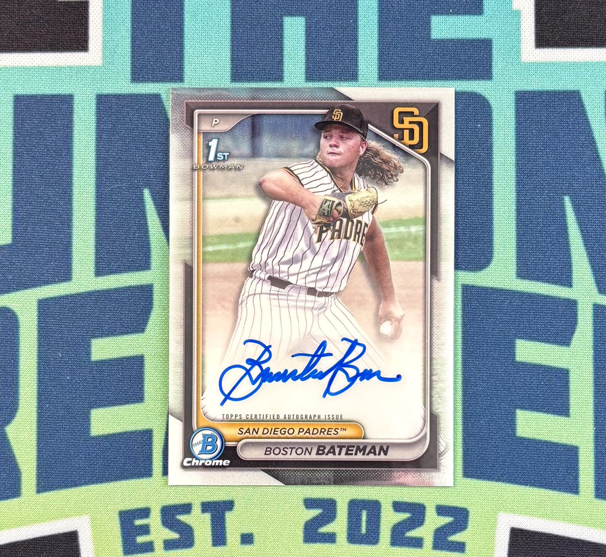 🎁 GIVEAWAY 🎁

2024 Bowman Draft Boston Bateman Chrome 1st auto!! ✍️

FOLLOW &amp; REPOST! 

Winner picked 12/20