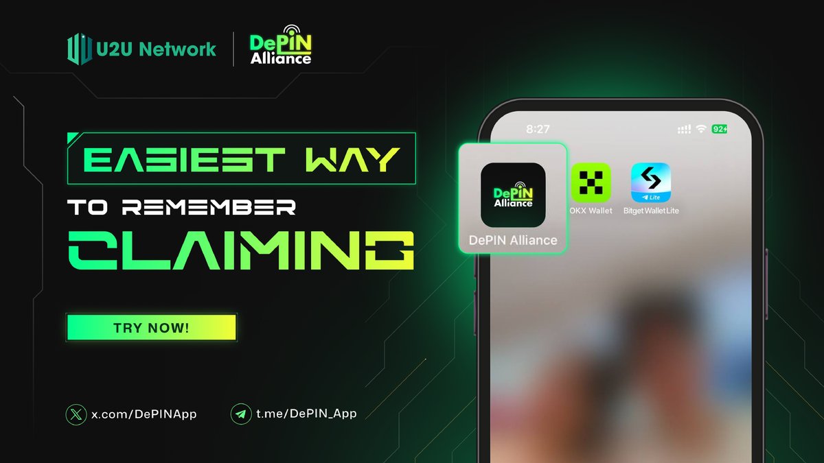 DePINApp's tweet image. Never miss a daily check-in or mining claim on the DePIN App again! 🚀  

📲 Here’s how:  
1️⃣ Open the App.  
2️⃣ Tap the three dots in the corner.  
3️⃣ Select "Add to Home Screen".  

🔥 Now you’re just one tap away every day or every hour. It’s never been easier!

#DePINAlliance…