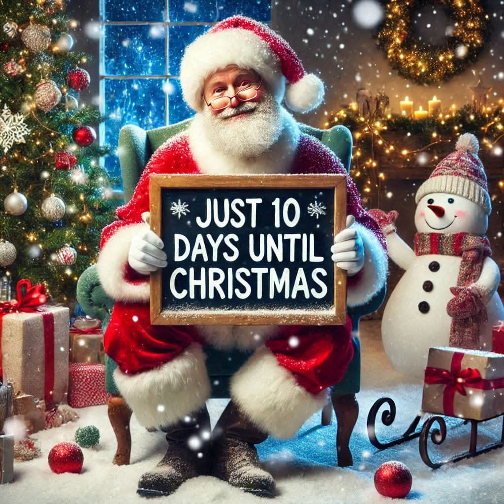 Christmas countdown! So excited 😊 🎄🤶🎅