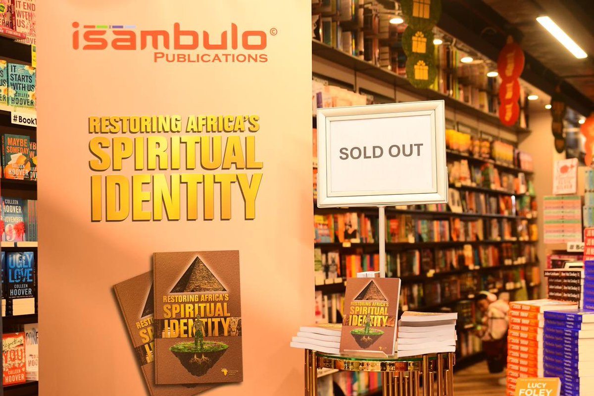 African_Voices's tweet photo. AHV second book titled Restoring Africa's Spiritual Identity has made history by hitting the number one spot and becoming the best seller before its official launch on the 16th of Dec 2024 at Exclusive Books in Cape Town.#RestoringAfricasSpiritualIdentity
#AfricanHiddenVoices https://t.co/AHWcEdfTIW