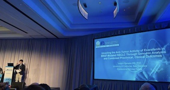 I had a wonderful time at #HTTR24 , <a href="/IASLC/">IASLC</a> ! Yesterday, I had the opportunity to present our recent work on Exarafenib, a novel therapeutic approach that addresses a critical unmet need in BRAF-mutated lung cancer. Thanks to all the researchers who shared their insights!