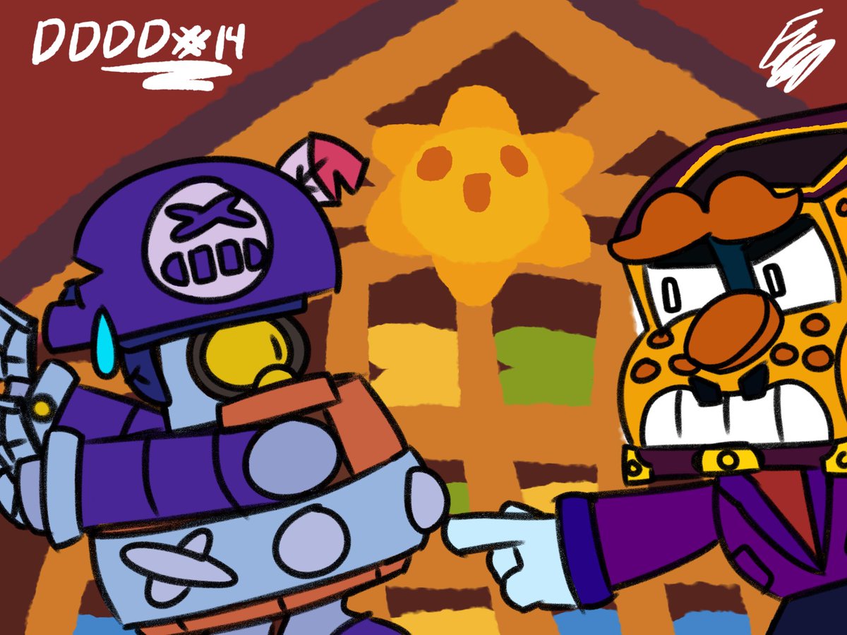 Fosls204's tweet photo. DDDD Showdown Day #14, Vs. Griff!

#BrawlStars #BrawlStarsArt #DDDD #DDDDSHOWDOWN https://t.co/nVeWdwA0r2