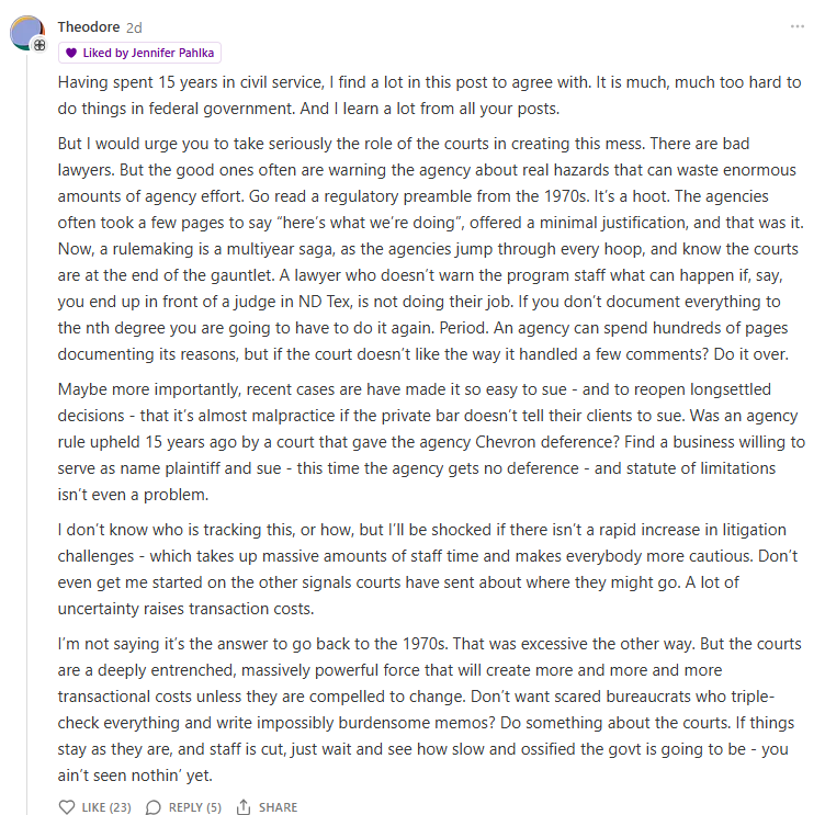 Jesse Livermore (@jesse_livermore) on Twitter photo <a href="/JohnArnoldFndtn/">John Arnold</a> <a href="/tylercowen/">tylercowen</a> <a href="/pahlkadot/">Jennifer Pahlka</a> This comment comes from someone who knows what they are talking about. If you know, you know... <a href="/JohnArnoldFndtn/">John Arnold</a> <a href="/tylercowen/">tylercowen</a> <a href="/pahlkadot/">Jennifer Pahlka</a> This comment comes from someone who knows what they are talking about. If you know, you know...