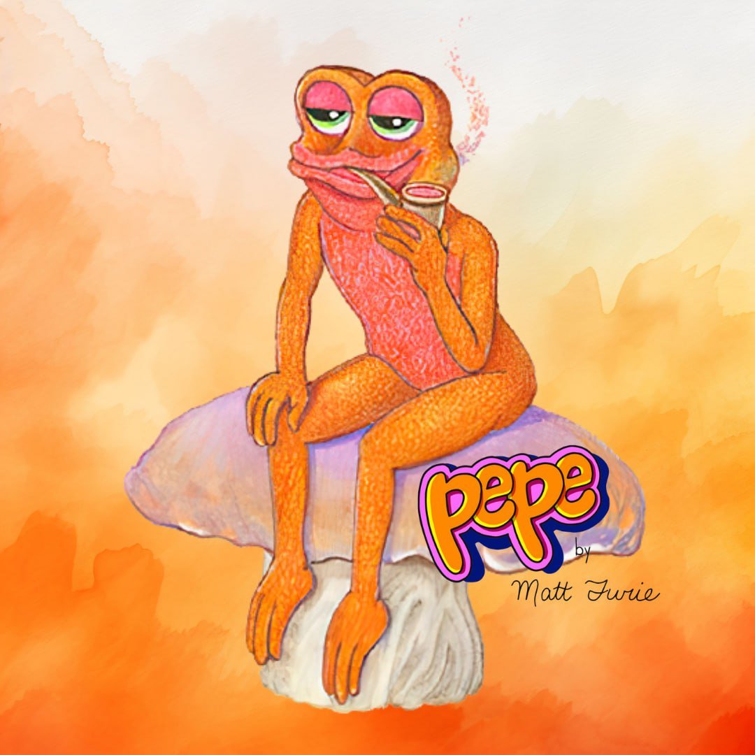 Just caught <a href="/Pepe_Matt_Furie/">Pepe By Matt Furie</a> at 118K, that launched 4 min ago by a based team!

This unique take on $PEPE done by Matt Furie was featured in the 2019 art expo "Tuff Crowd" that was created to replace the original, green Pepe! Dope!

CA: 0x4206929f30142Bcbc39c3Aed61BD9D76b4c9203D