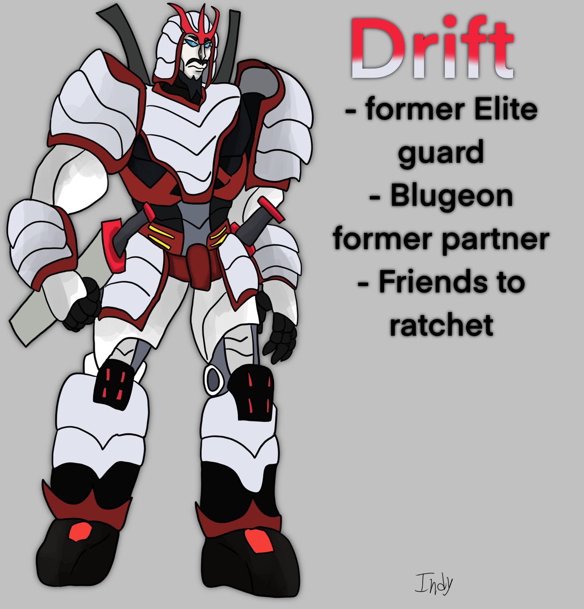 IndragonSaur's tweet photo. Drift
#digitalart #artistsonTwitter #digitalartists #Fanart #artTwt #art #Transformers #Transformersfanart #Drift #TransformersDrift #Maccadam #Maccadams https://t.co/rQoogUb25F