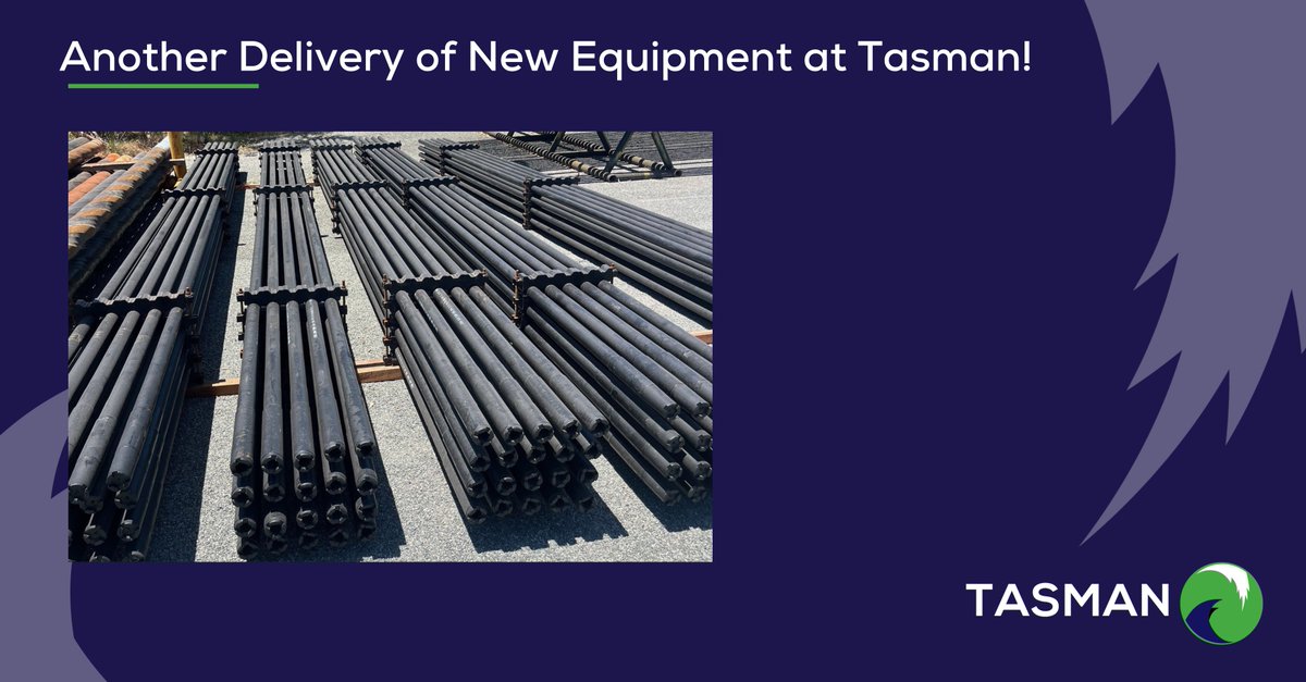 TasmanOilTools's tweet photo. Another day, another delivery of new equipment at Tasman! This time, it was a load of 2.7/8” Drill Pipe at our Perth yard. This will now undergo our thorough receiving inspection process, ensuring it meets strict quality standards before heading out to a valued client.
 
#Tasman https://t.co/xQg9ZCw3gQ